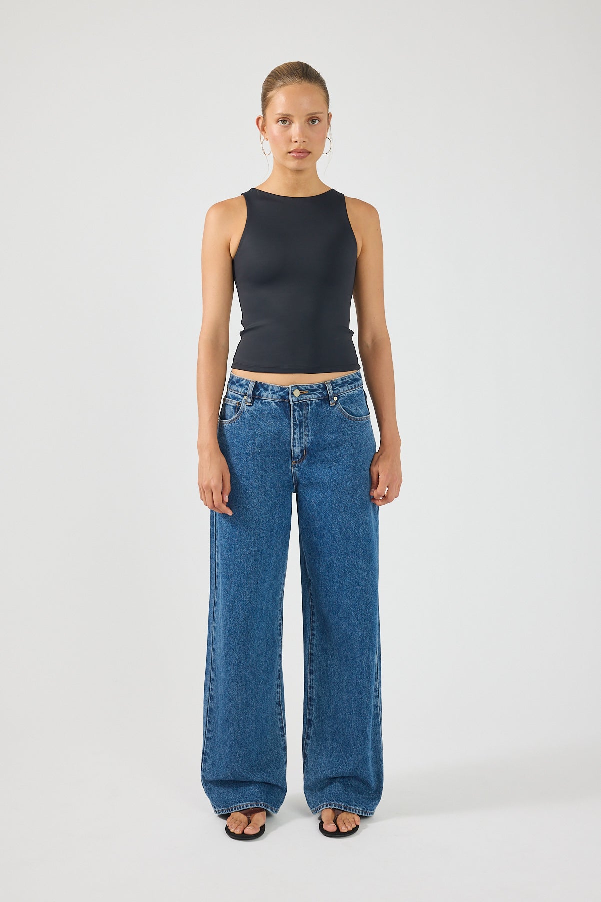 Perfect Stranger Orion Stretch Top Black