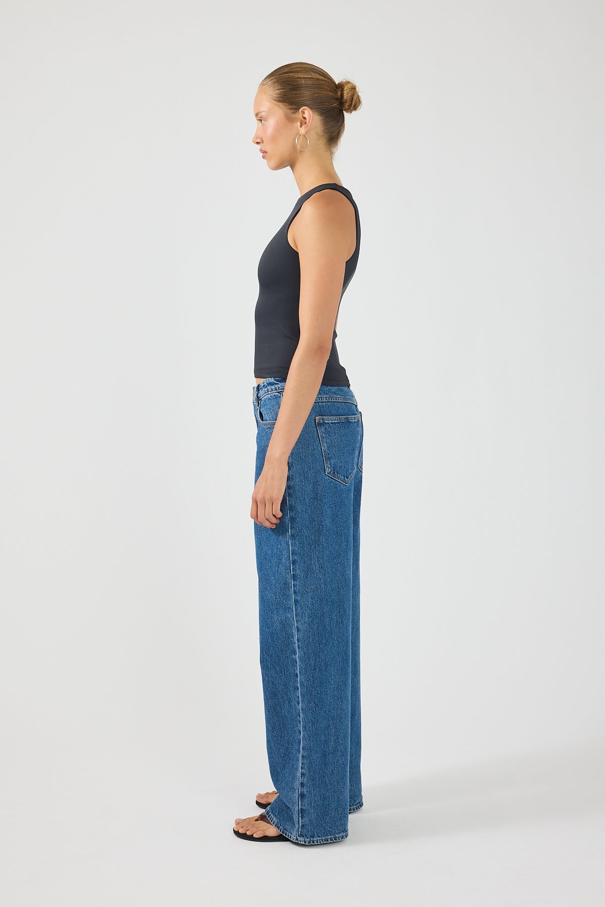 Perfect Stranger Orion Stretch Top Black