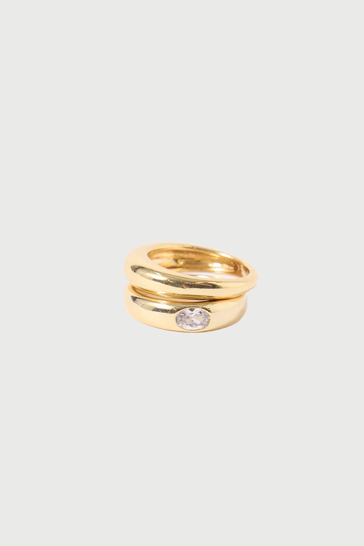 Perfect Stranger Swell Ring Pack 18k Gold Plated