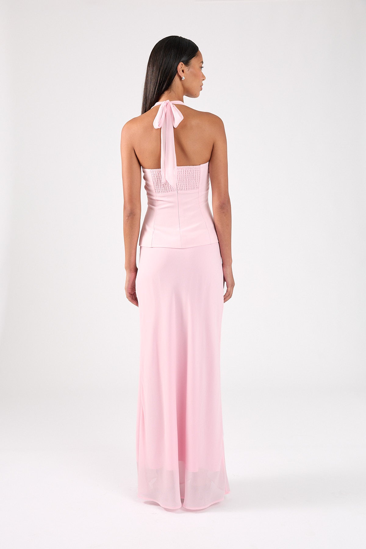 Perfect Stranger Lula Halter Top Light Pink