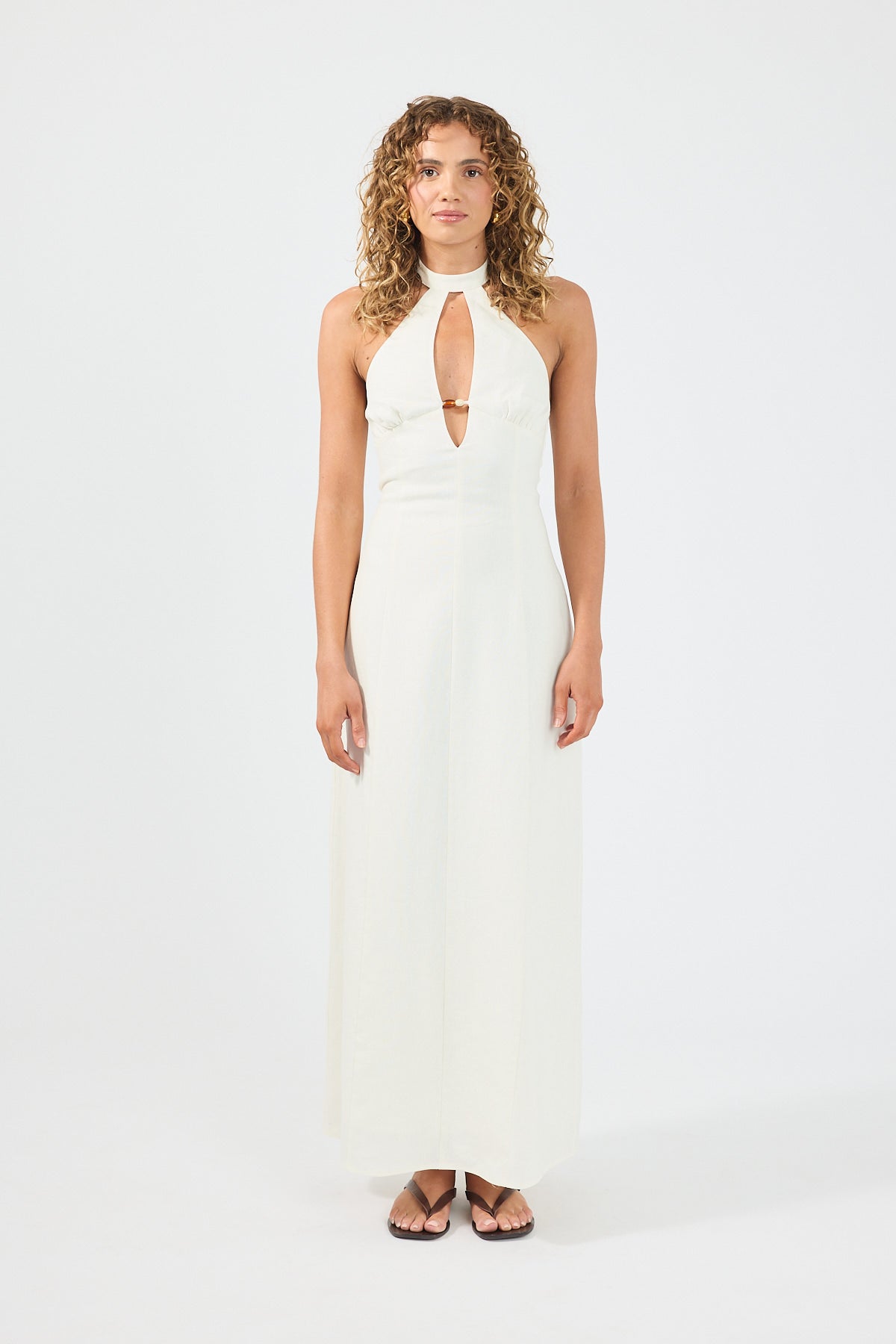 laurel maxi dress Laurel Sleeveless Maxi Dress - Steel Blue - M