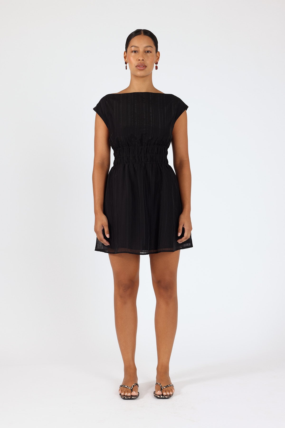 Perfect Stranger Claudette Mini Dress Black