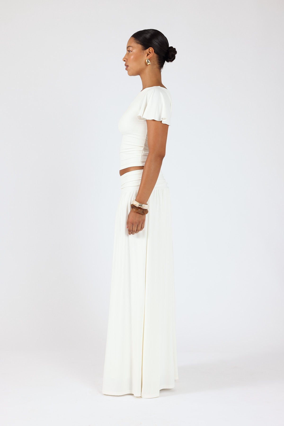 Perfect Stranger Ellison Jersey T-shirt Off White