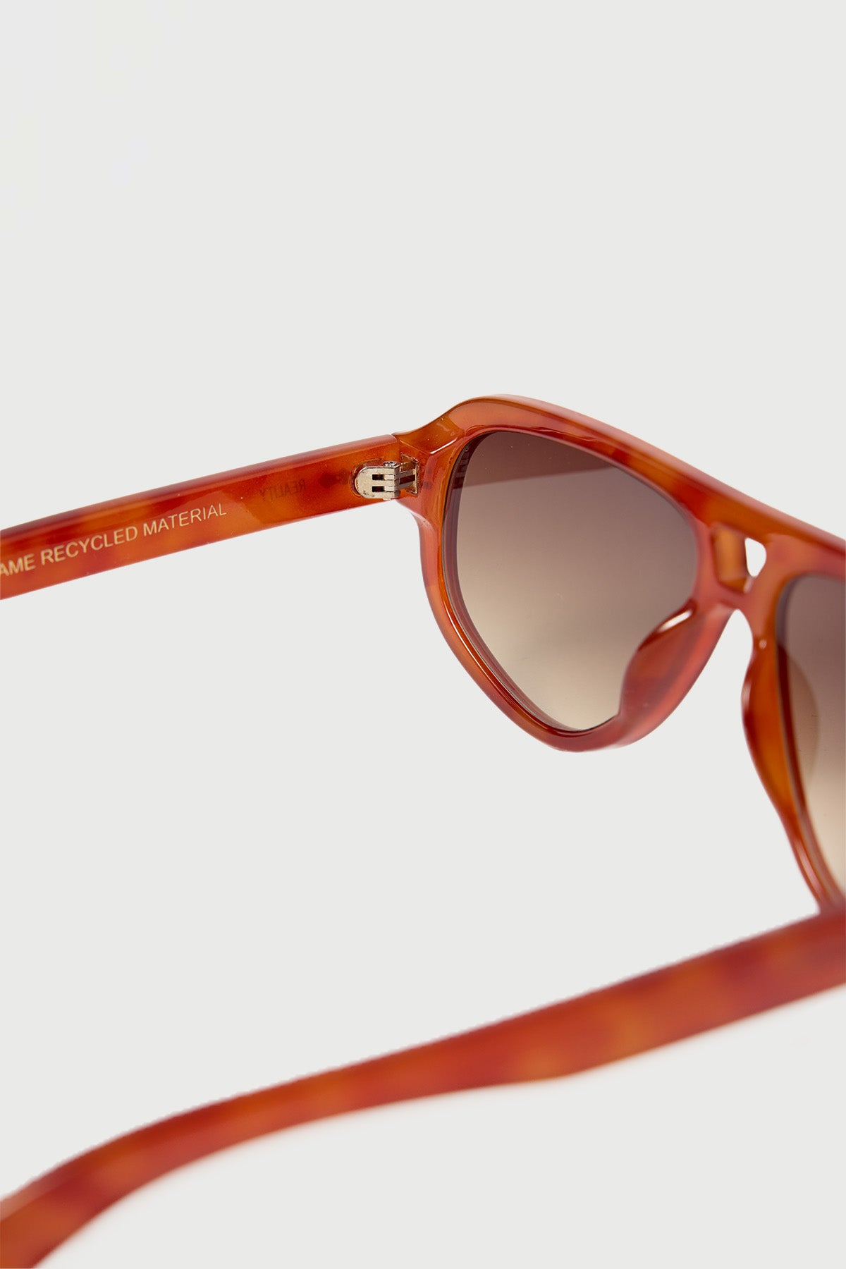 Reality Eyewear Ryder Vintage Turtle/Smoke Gradient Lens