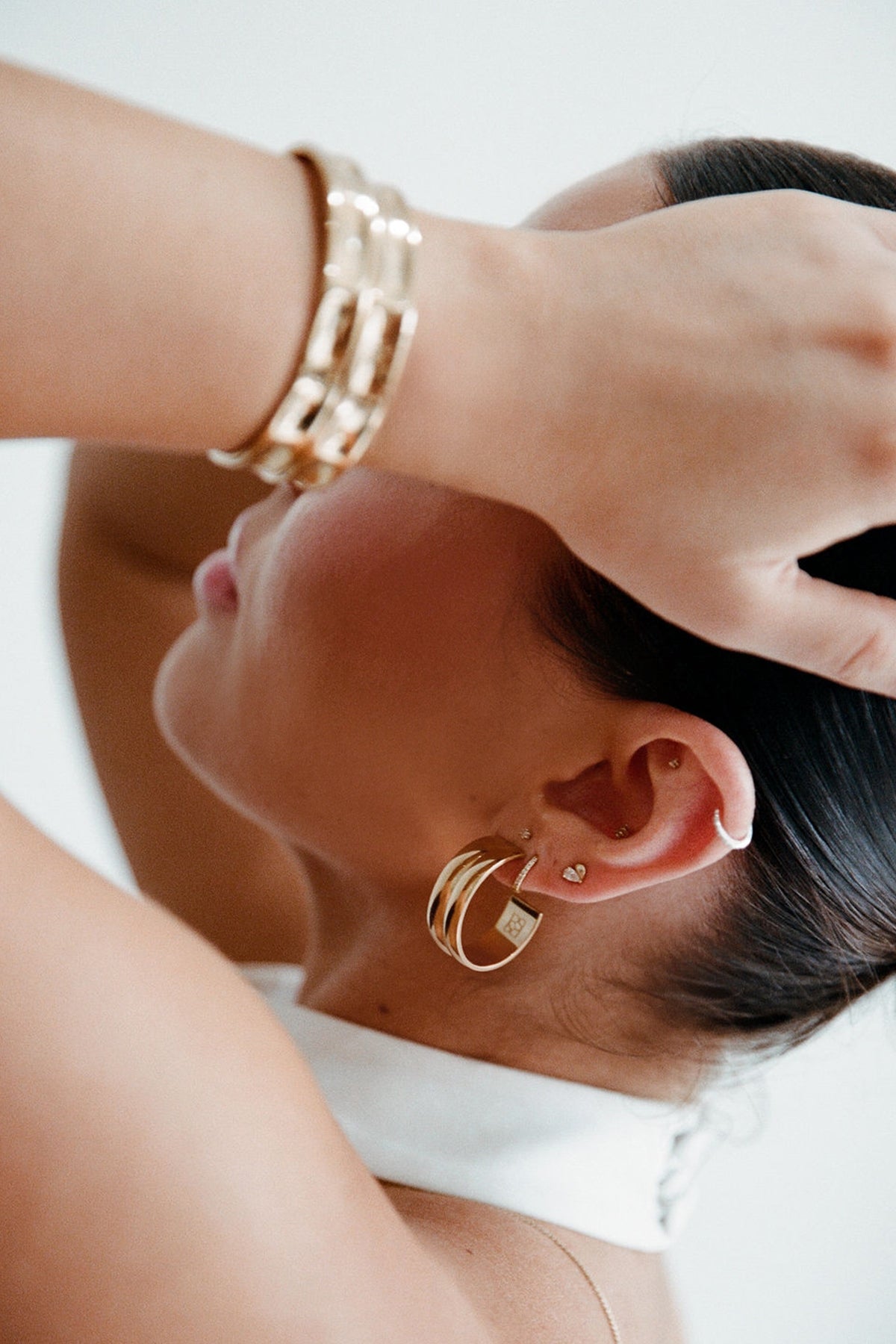 Gigi Hoops Gold