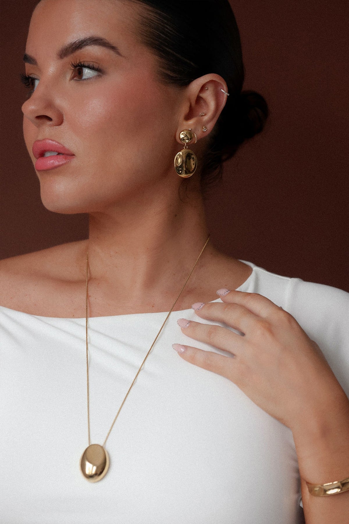 Leonie Earrings Gold