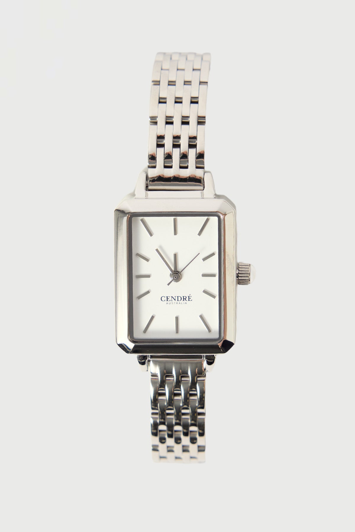 Cendre Mason Watch Silver/ White