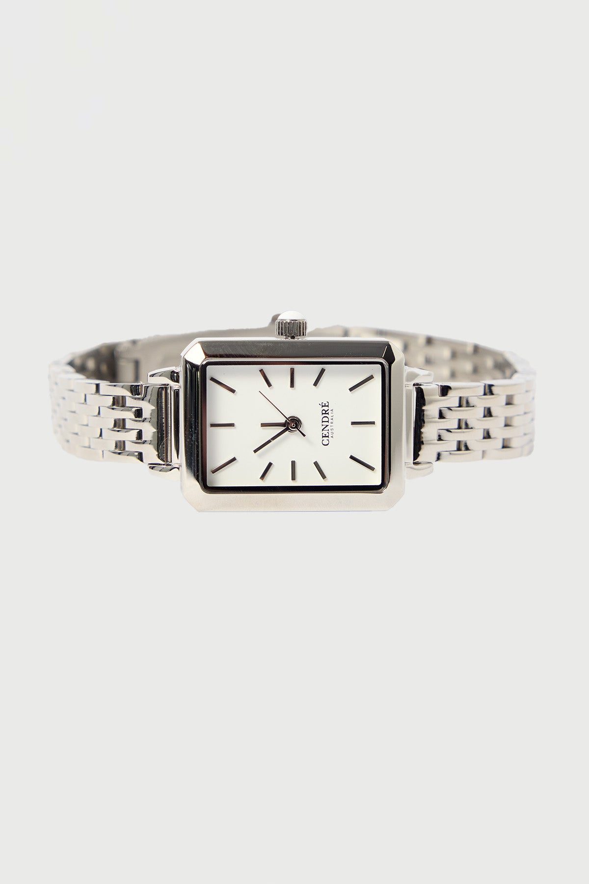 Cendre Mason Watch Silver/ White