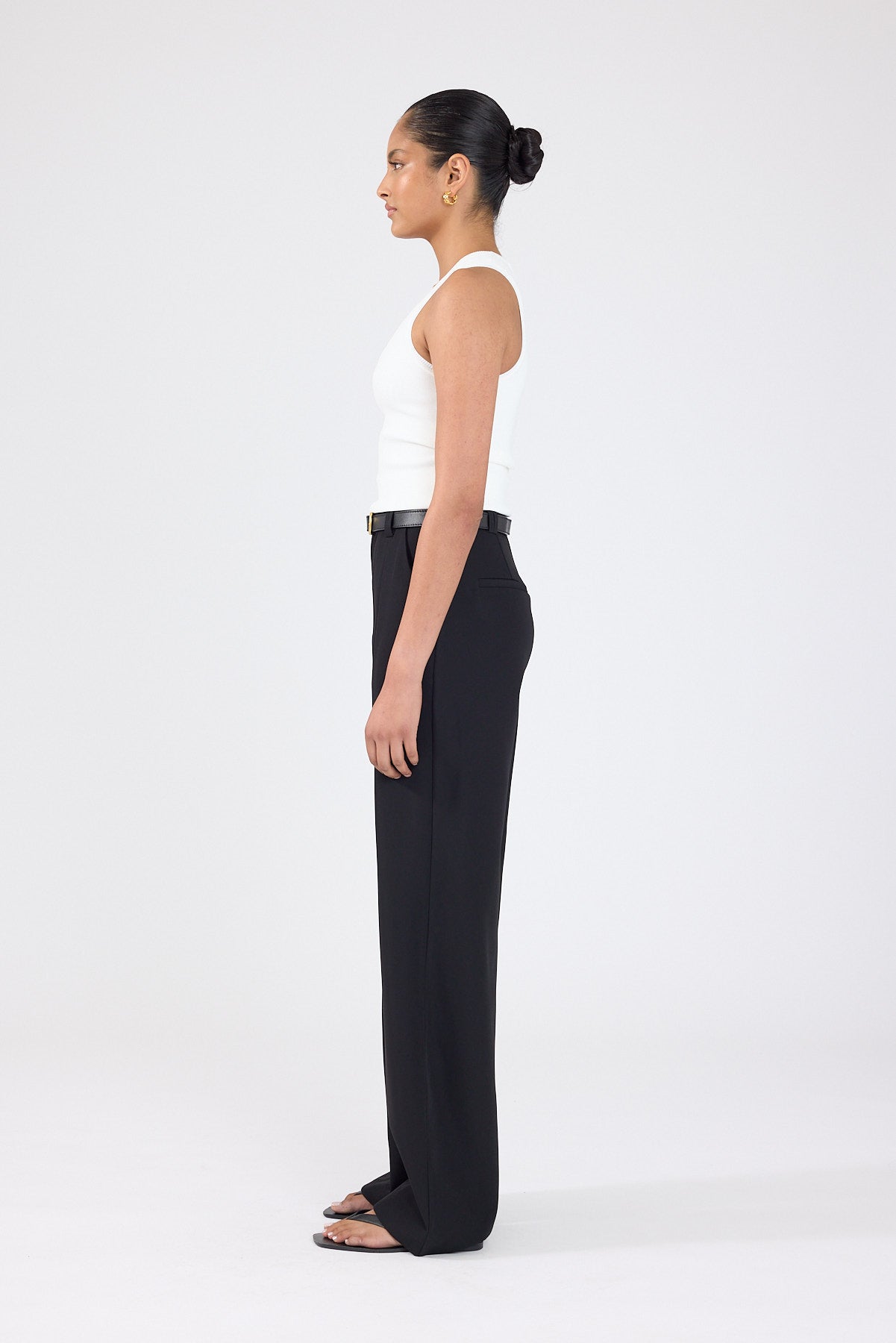 Perfect Stranger Maisie Recycled High Rise Pant Black