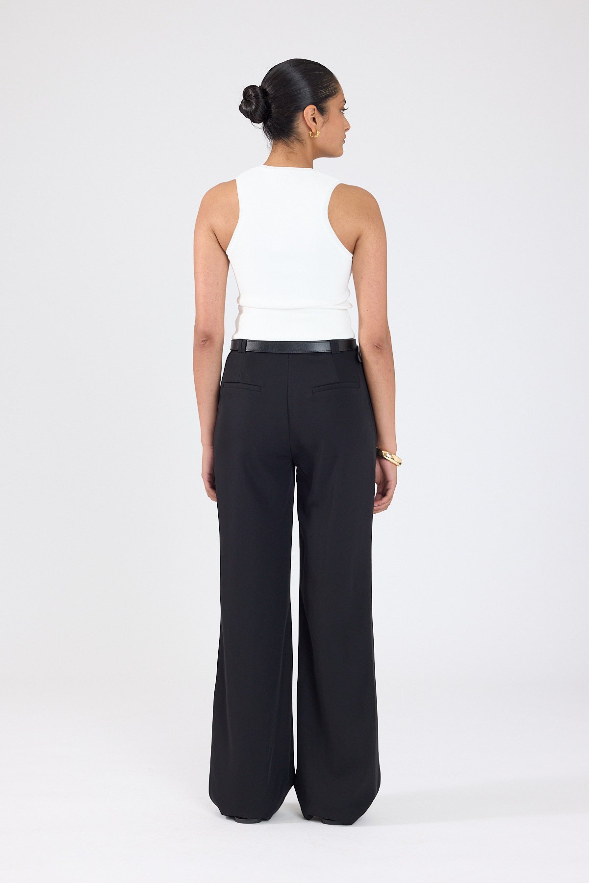 Perfect Stranger Maisie Recycled High Rise Pant Black