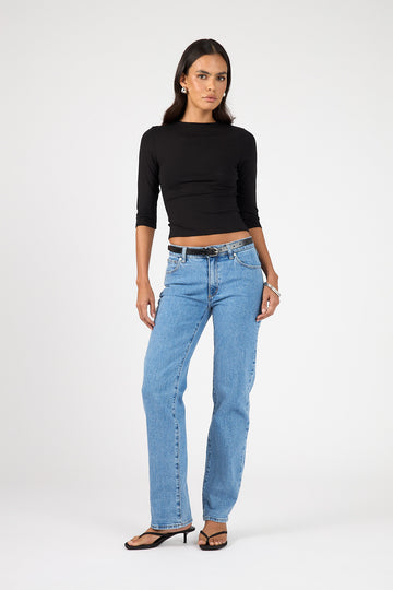 Abrand 95 Mid Straight Jean Debbie