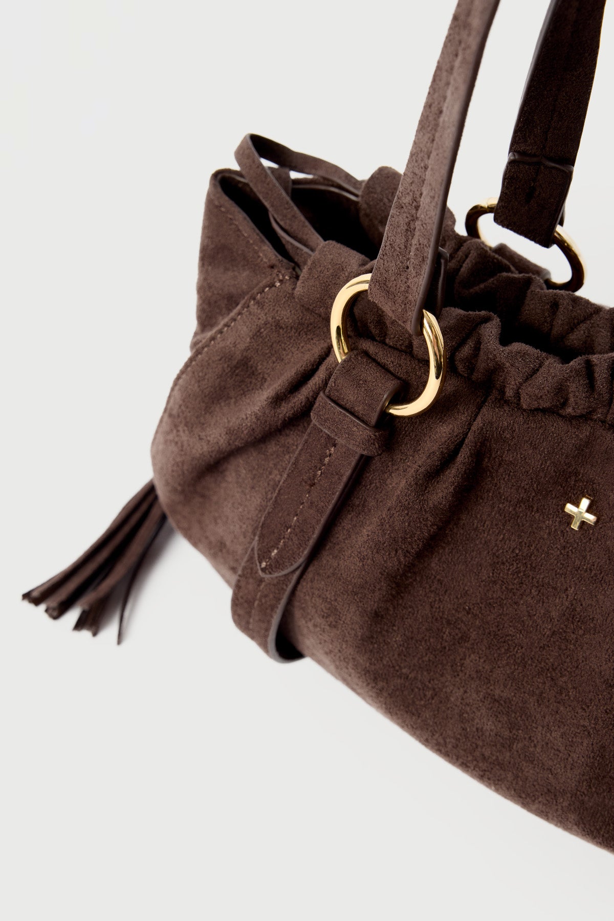 Peta + Jain Rory Chocolate Suede/Gold