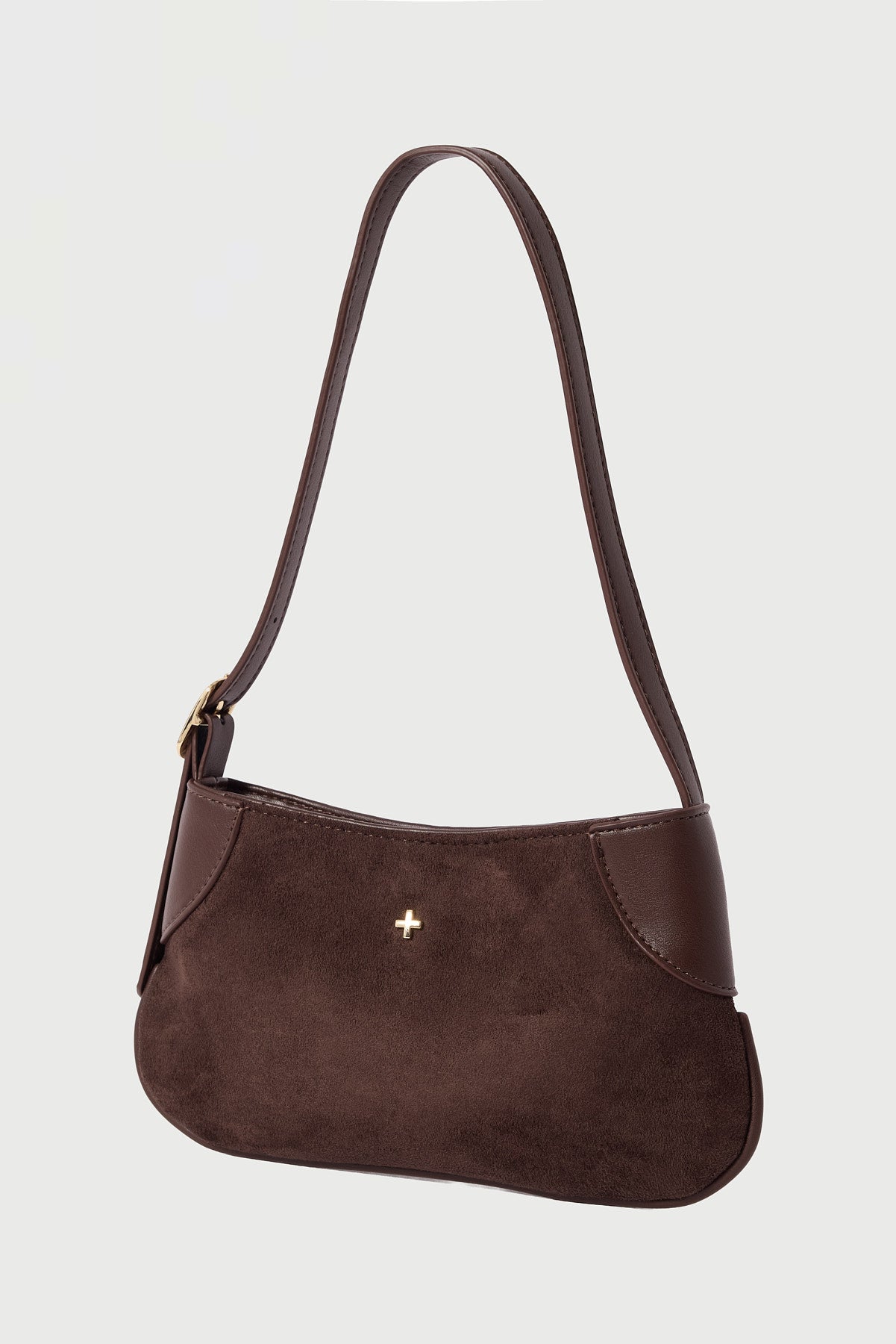 Peta + Jain GLINDA MINI SHOULDER BAG ESPRESSO SUEDE