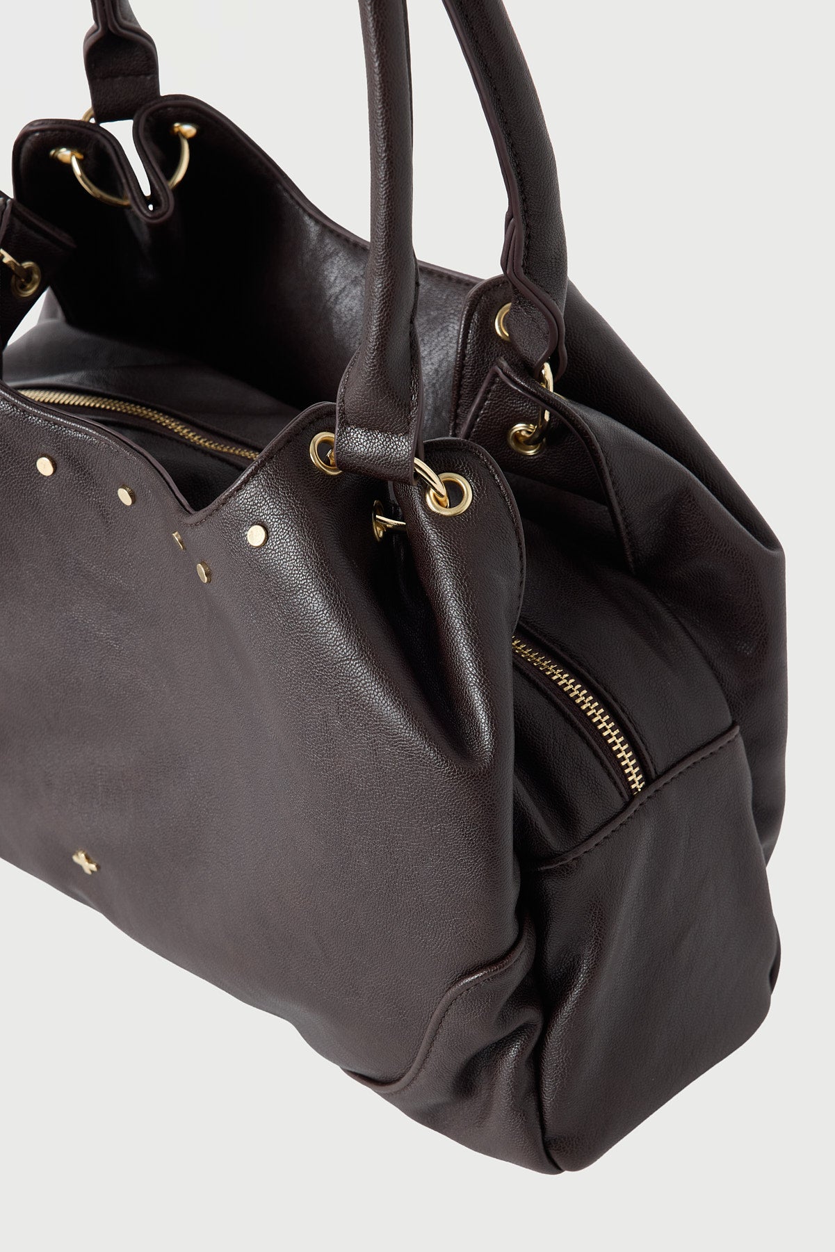 Peta + Jain AUDACITY SHOULDER BAG Grainy Choc