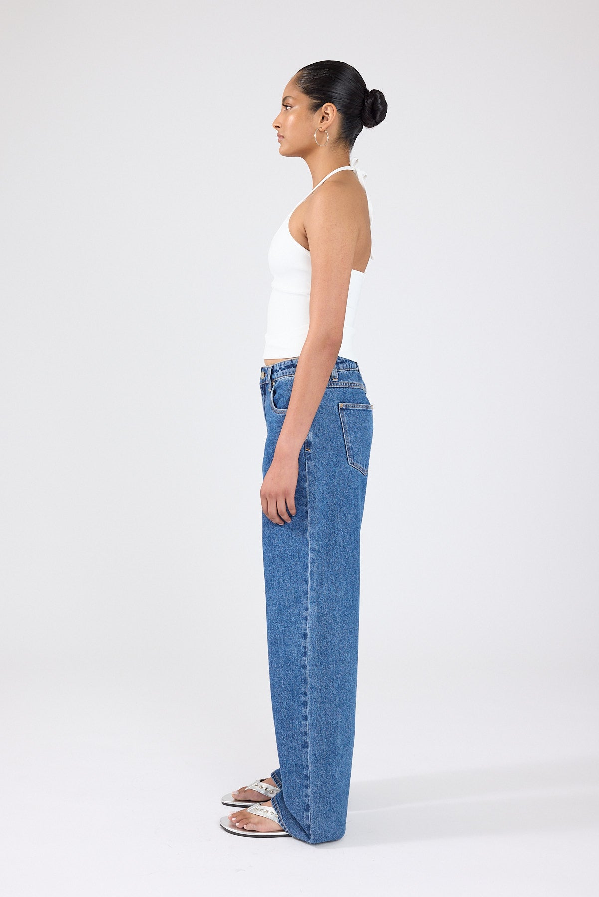 Perfect Stranger Demm Tank Top White