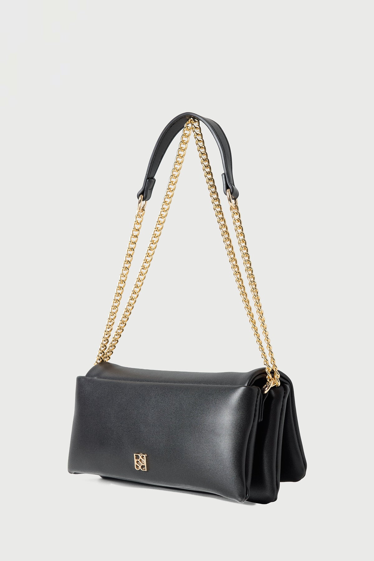 Perfect Stranger Harris Chain Shoulder Bag Black