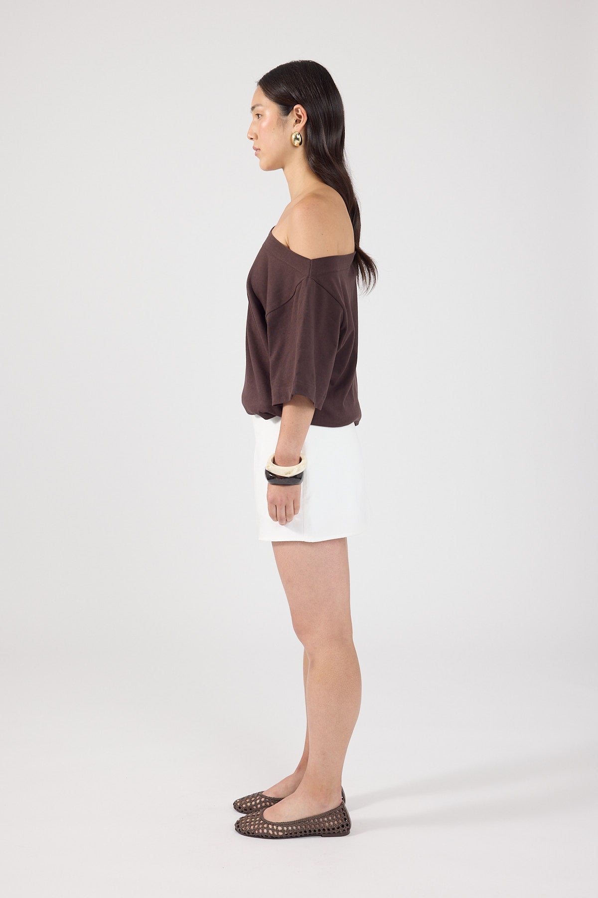 Perfect Stranger Mariana High Rise Skort White