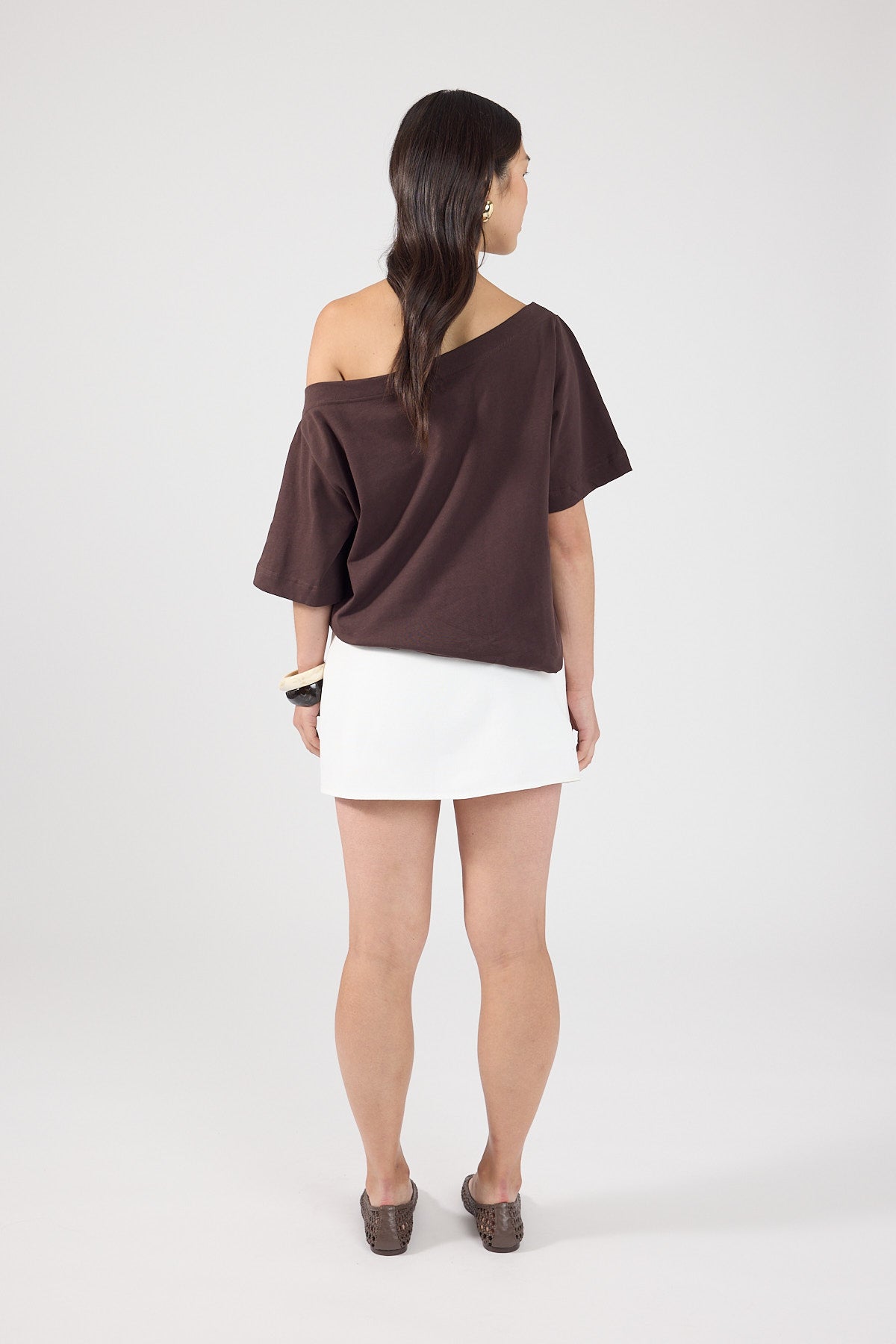 Perfect Stranger Mariana High Rise Skort White