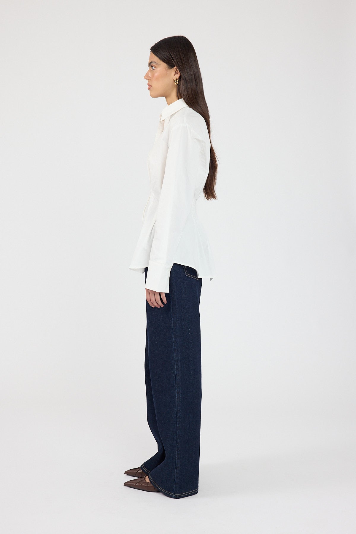 Perfect Stranger Jessie Tailored Shirt White