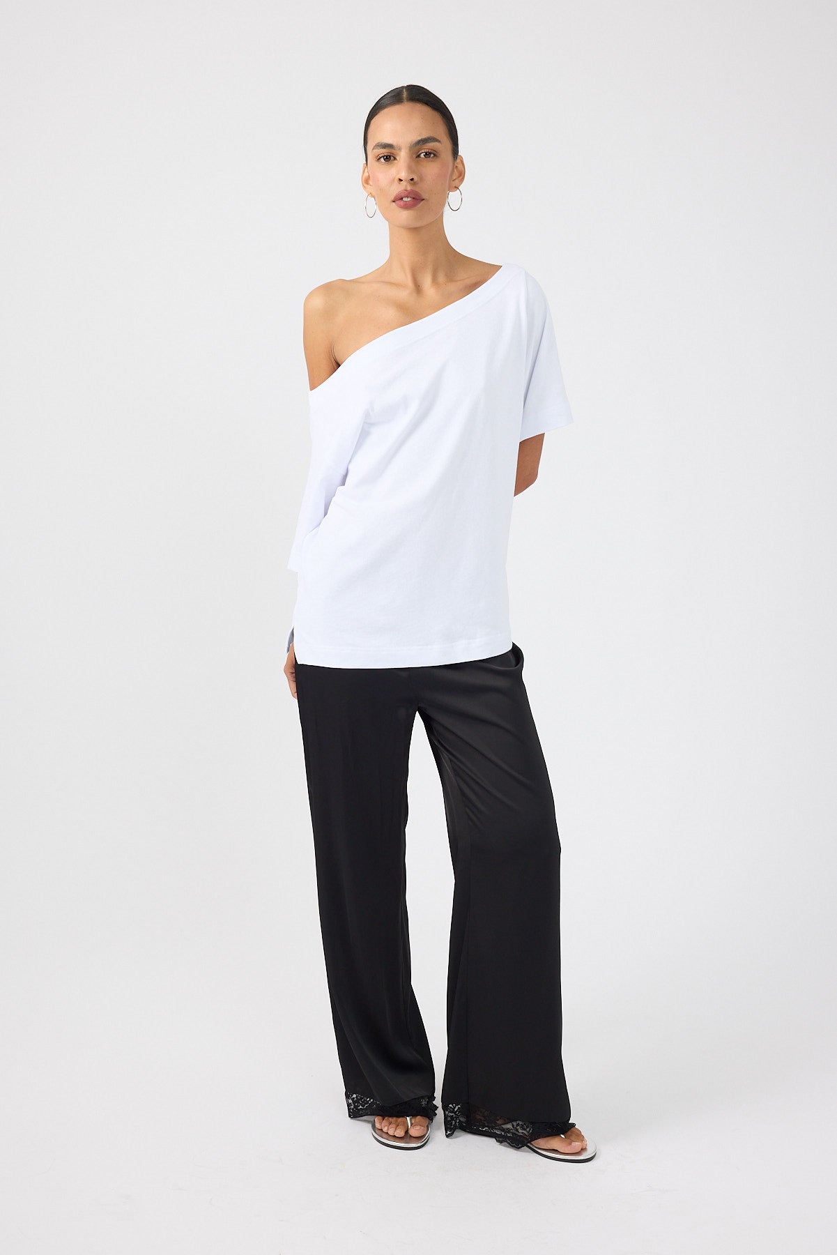 Perfect Stranger Aino Lace Pants Black