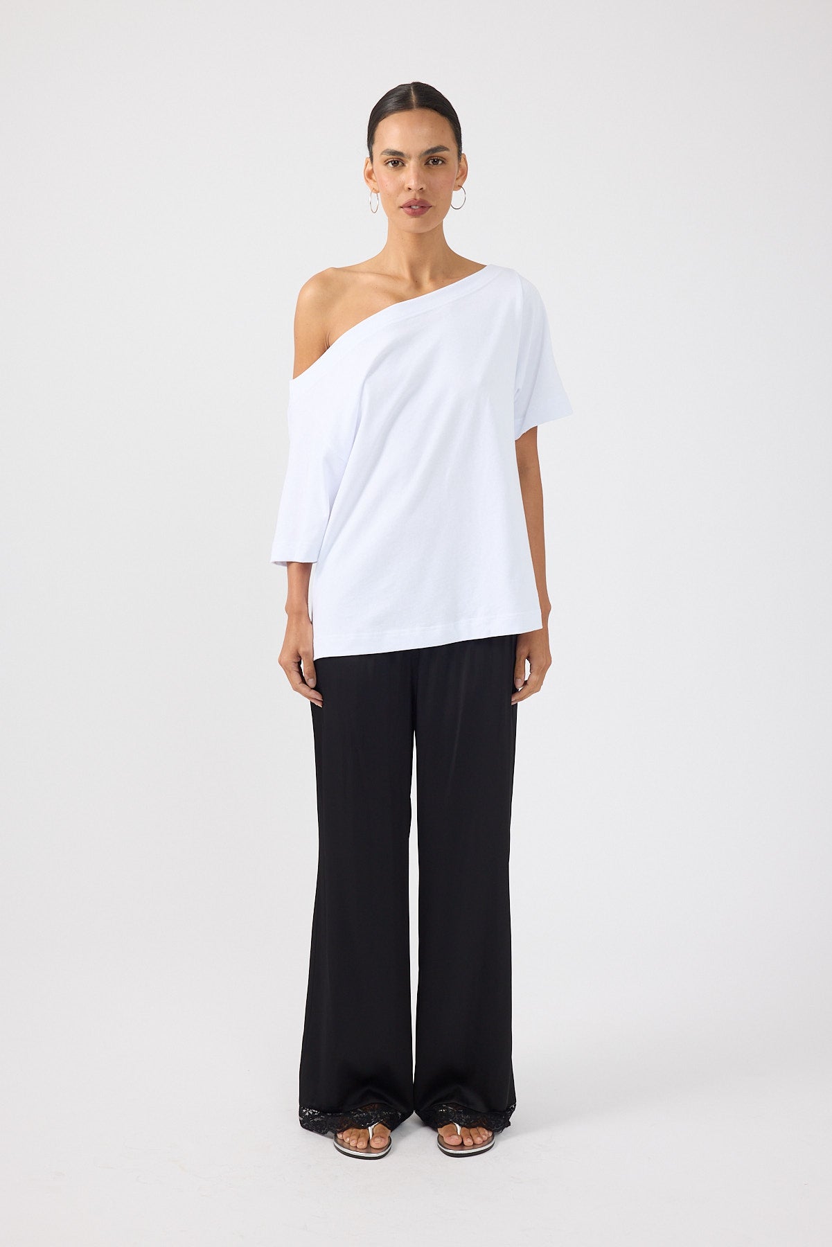 Perfect Stranger Aino Lace Pants Black