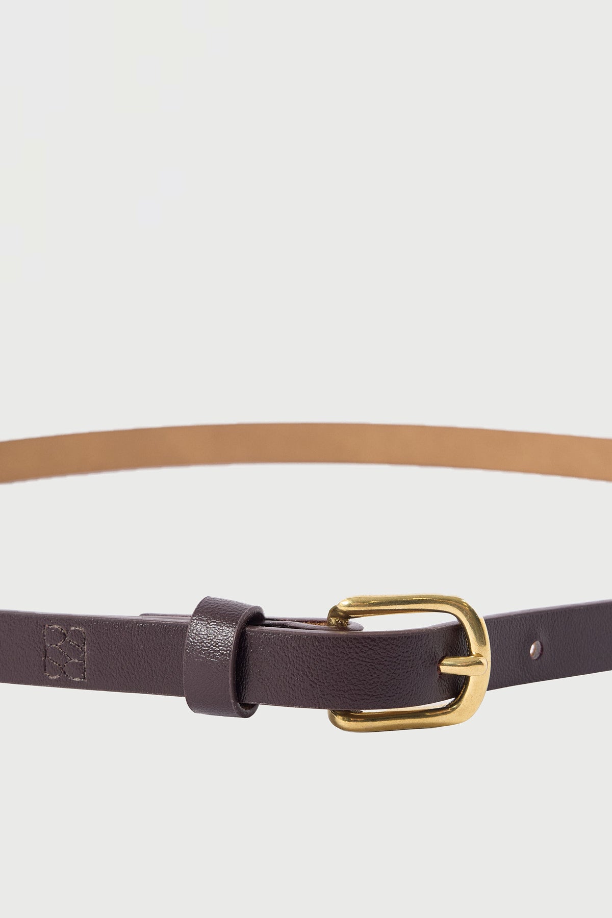 Perfect Stranger Fifi Thin Belt Plum