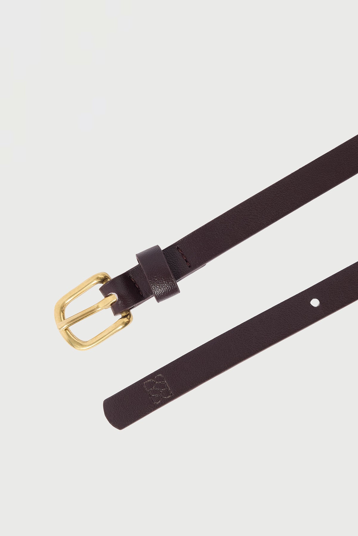 Perfect Stranger Fifi Thin Belt Plum