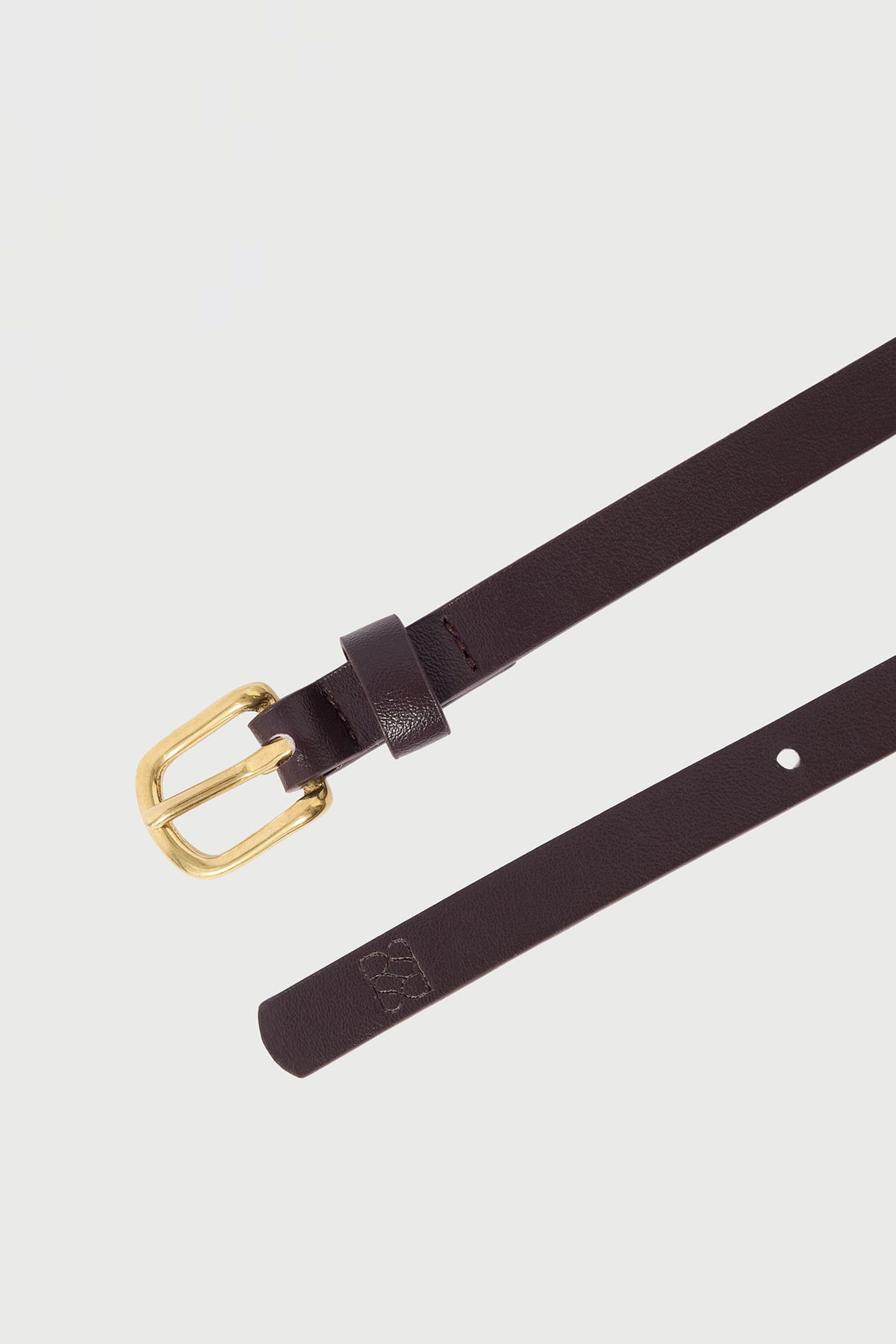 Perfect Stranger Fifi Thin Belt Plum