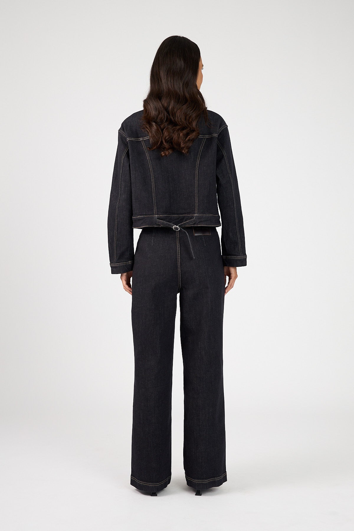 Perfect Stranger Cynthi Mid Baggy Jean Dark Indigo