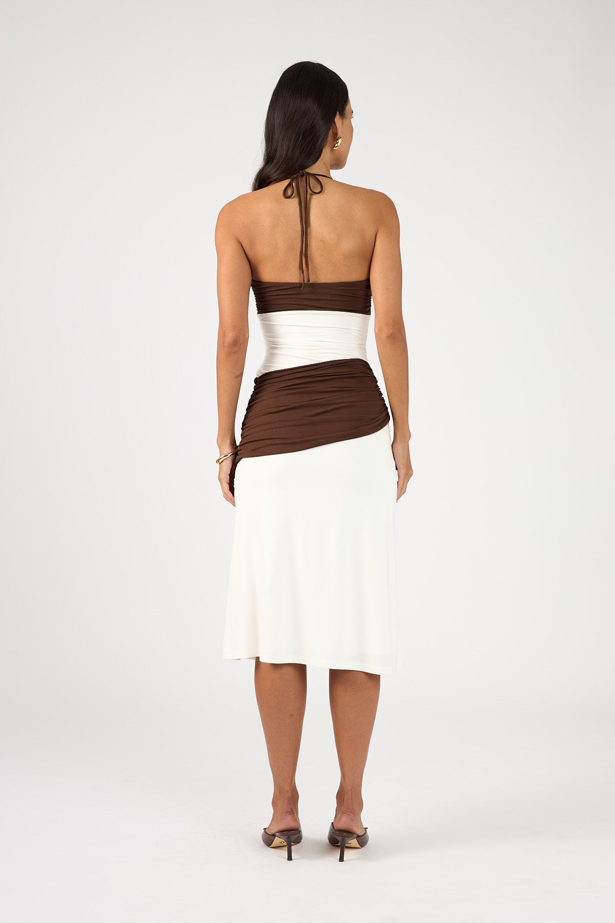 Perfect Stranger Haverly Midi Dress Off White