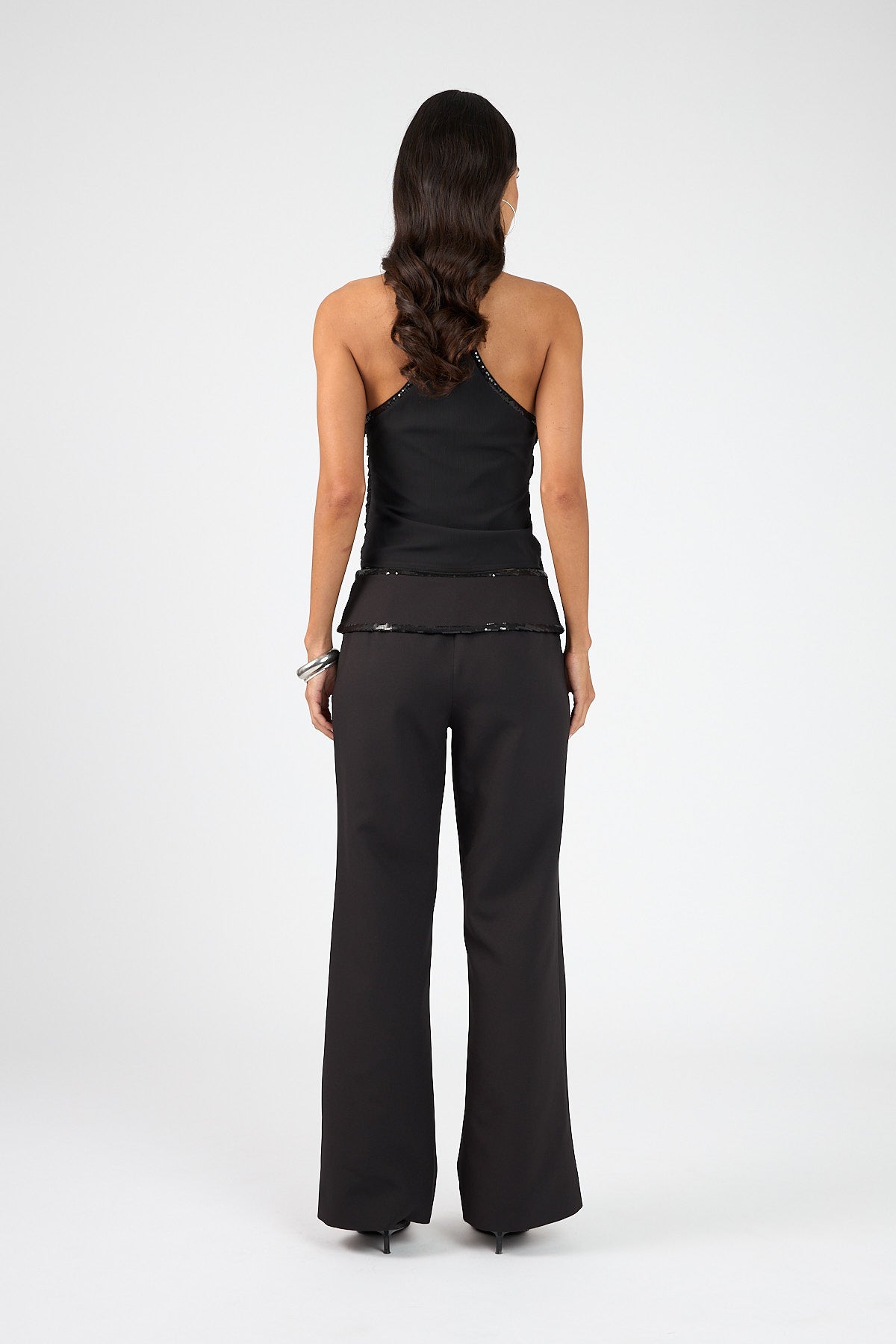 Perfect Stranger Lolli Mid Rise Pants Black