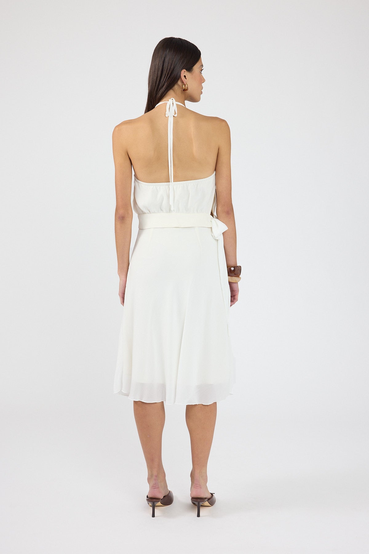 Perfect Stranger Stella Midi Skirt Off White