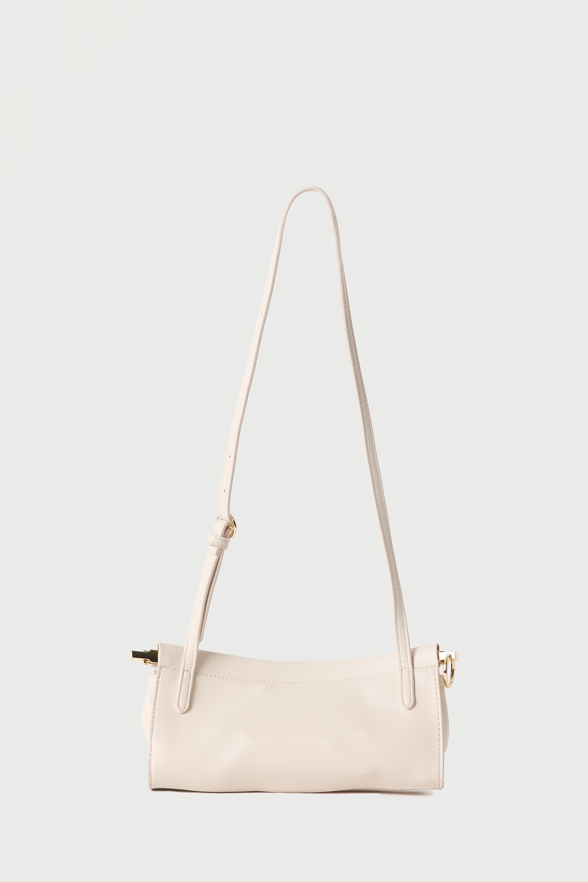 Peta + Jain Cammi Frame Clutch Cream PU