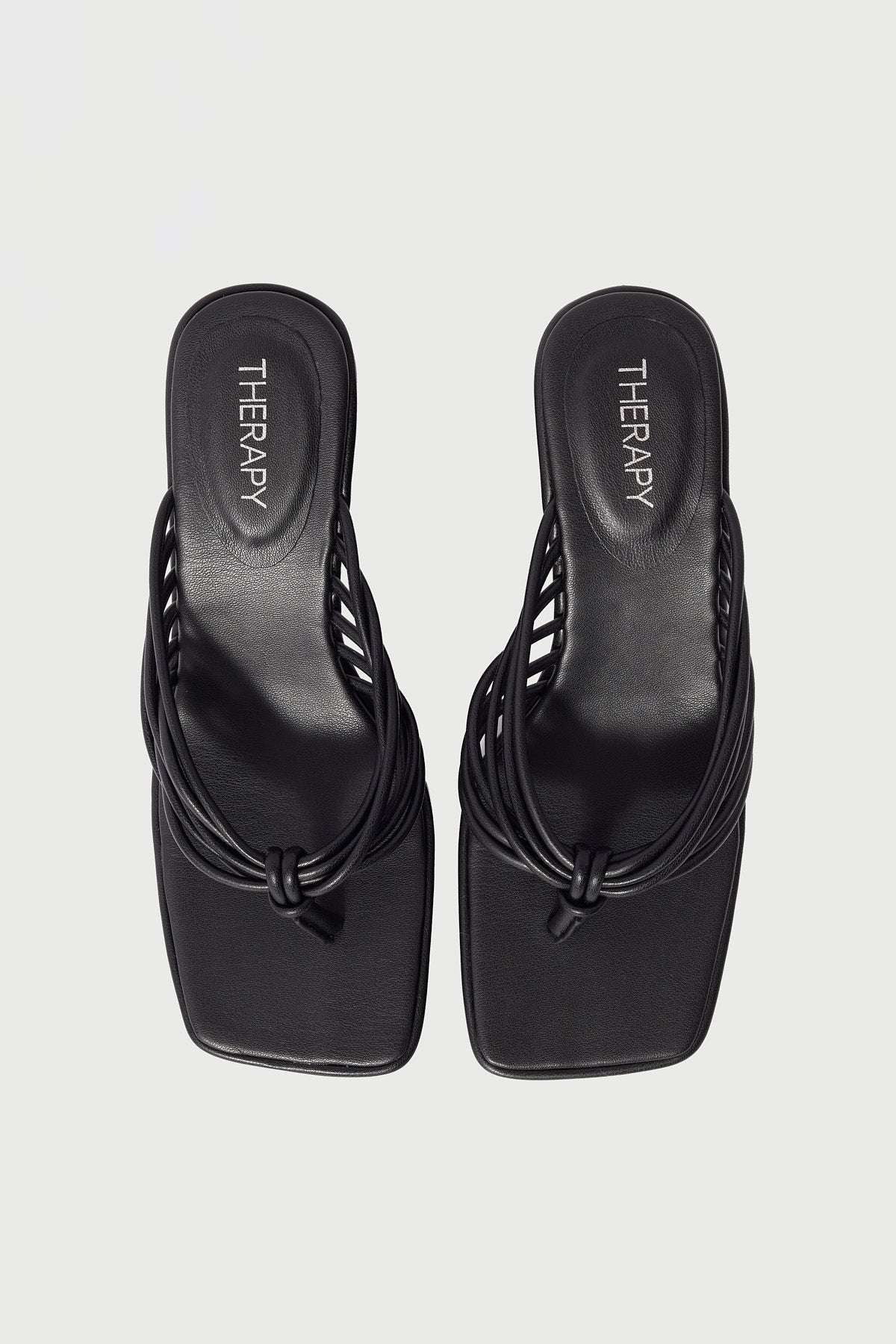 Therapy Leven Wedge BLACK PU