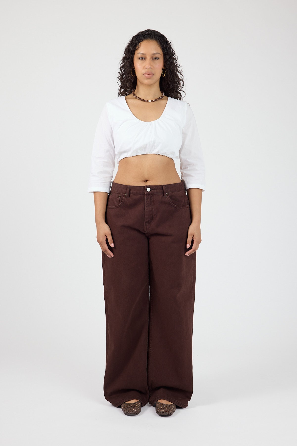 Perfect Stranger Vivienne Mirco Top White
