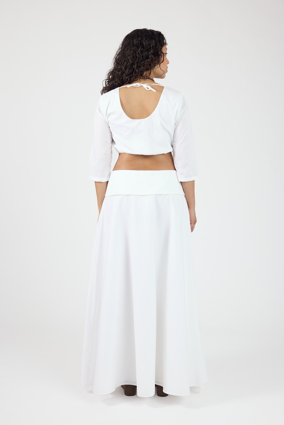 Perfect Stranger Vivienne Maxi Skirt White