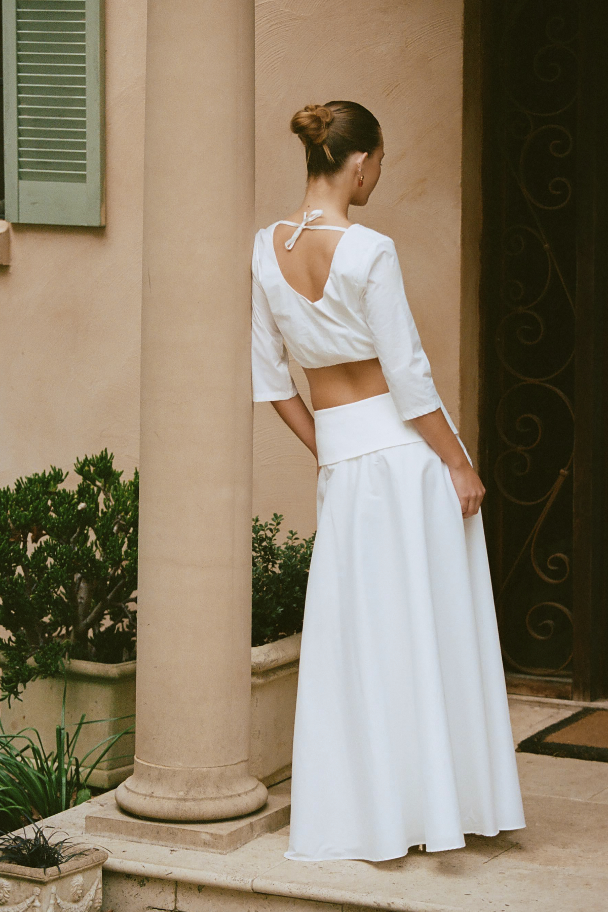 Perfect Stranger Vivienne Maxi Skirt White