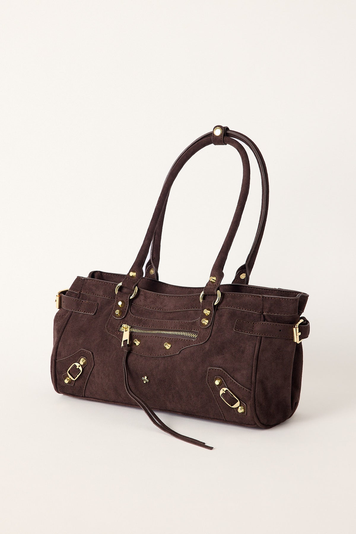 Peta + Jain Metropolis Shoulder Bag Brown