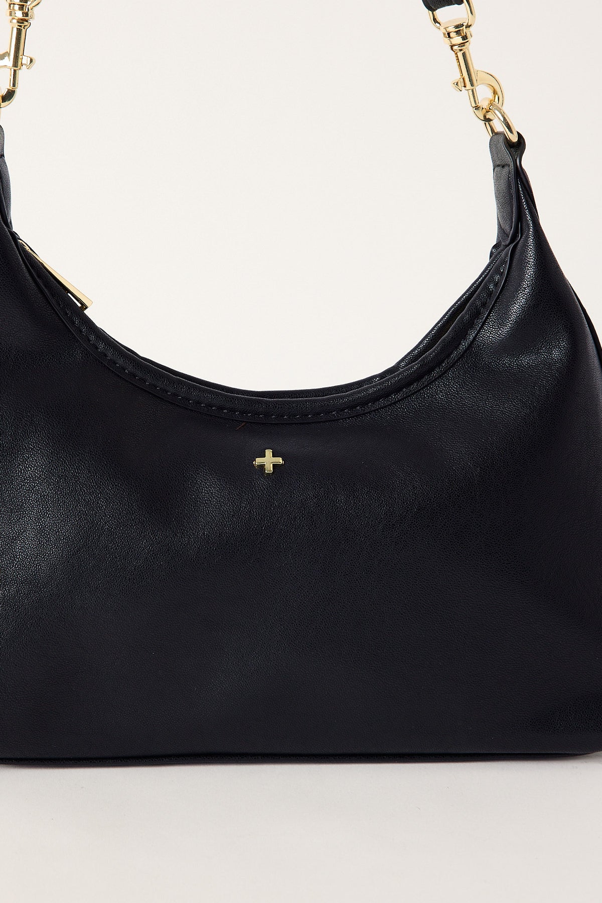 Peta + Jain Peach Shoulder Bag Black