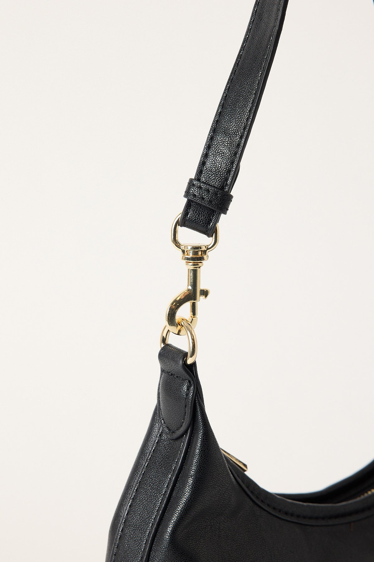 Peta + Jain Peach Shoulder Bag Black