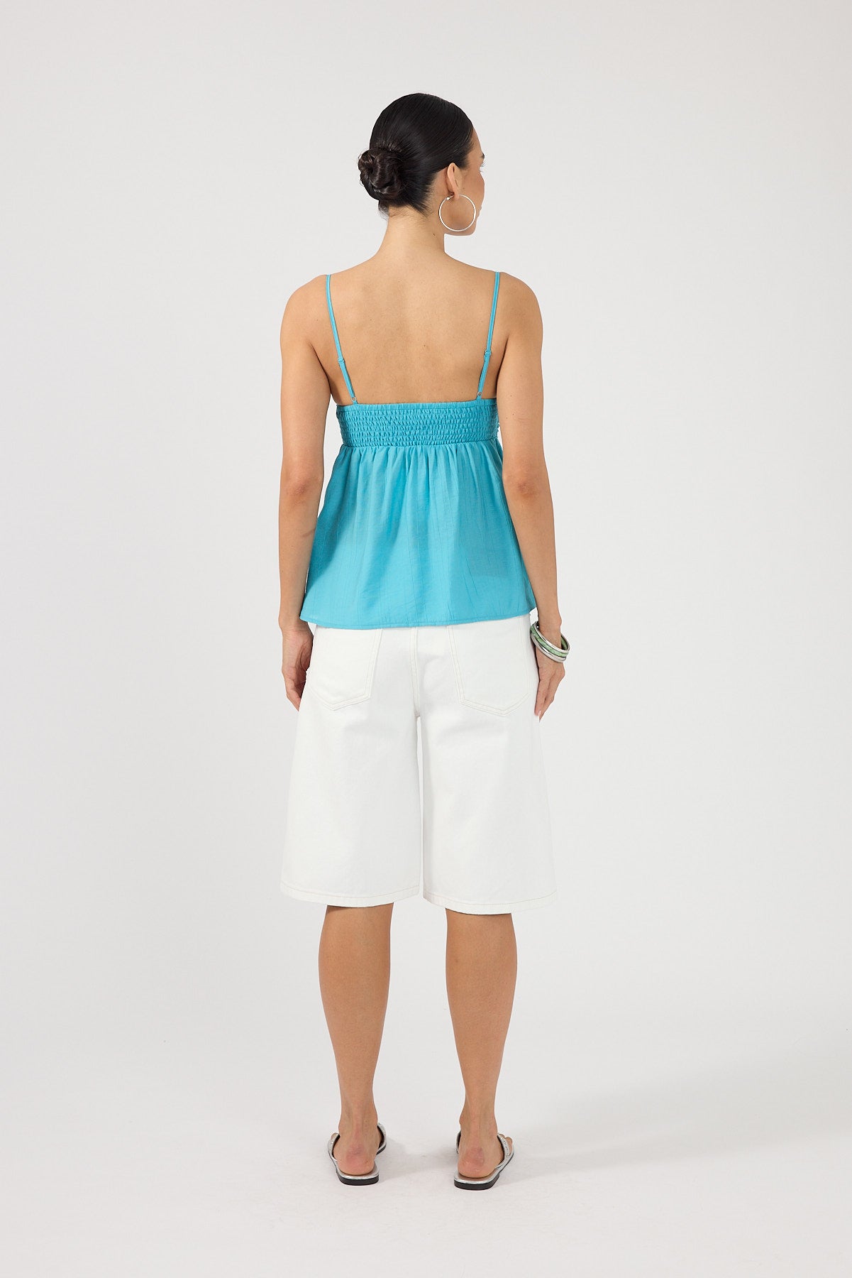 Perfect Stranger Vera Cami Top Turquoise