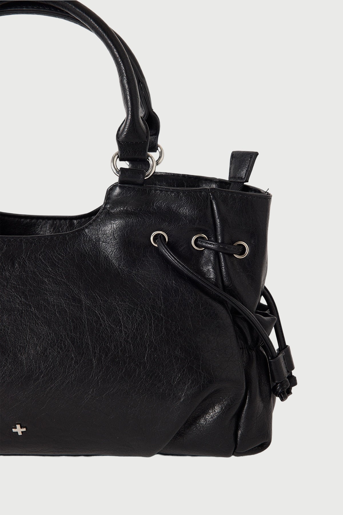 Peta + Jain Gotham Black PU