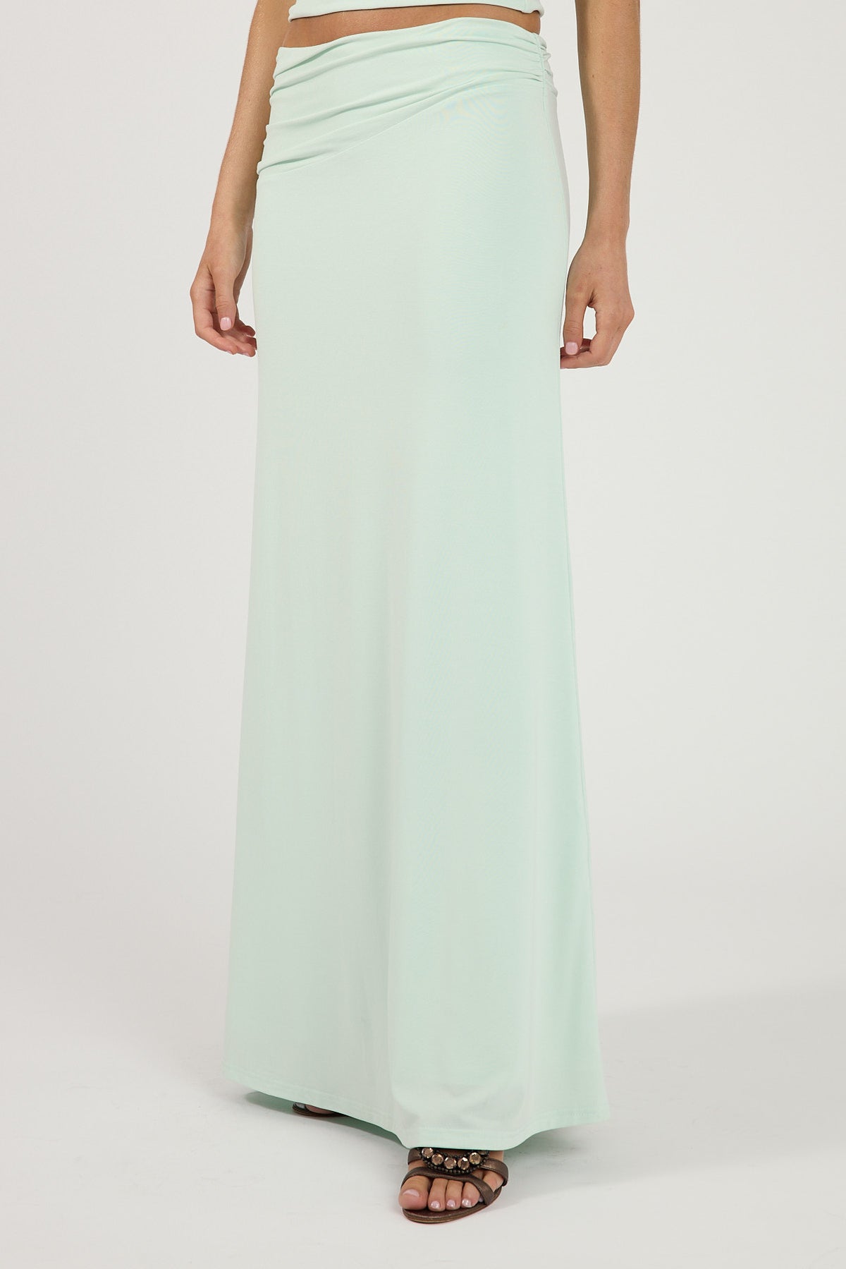 Perfect Stranger Asha Maxi Skirt Mint