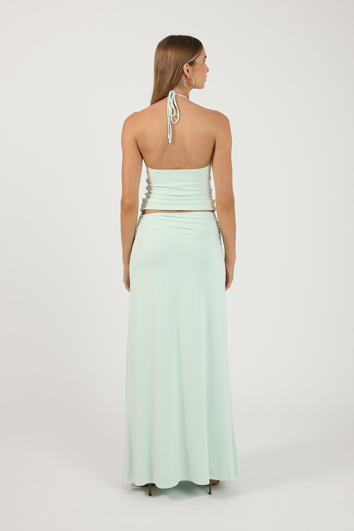 Perfect Stranger Asha Maxi Skirt Mint
