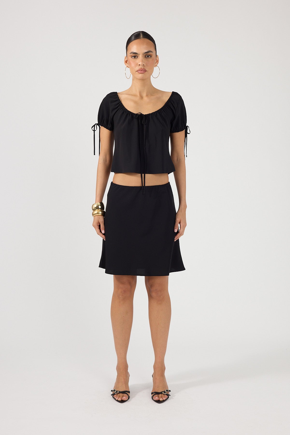 Perfect Stranger Tessa Mini Skirt Black