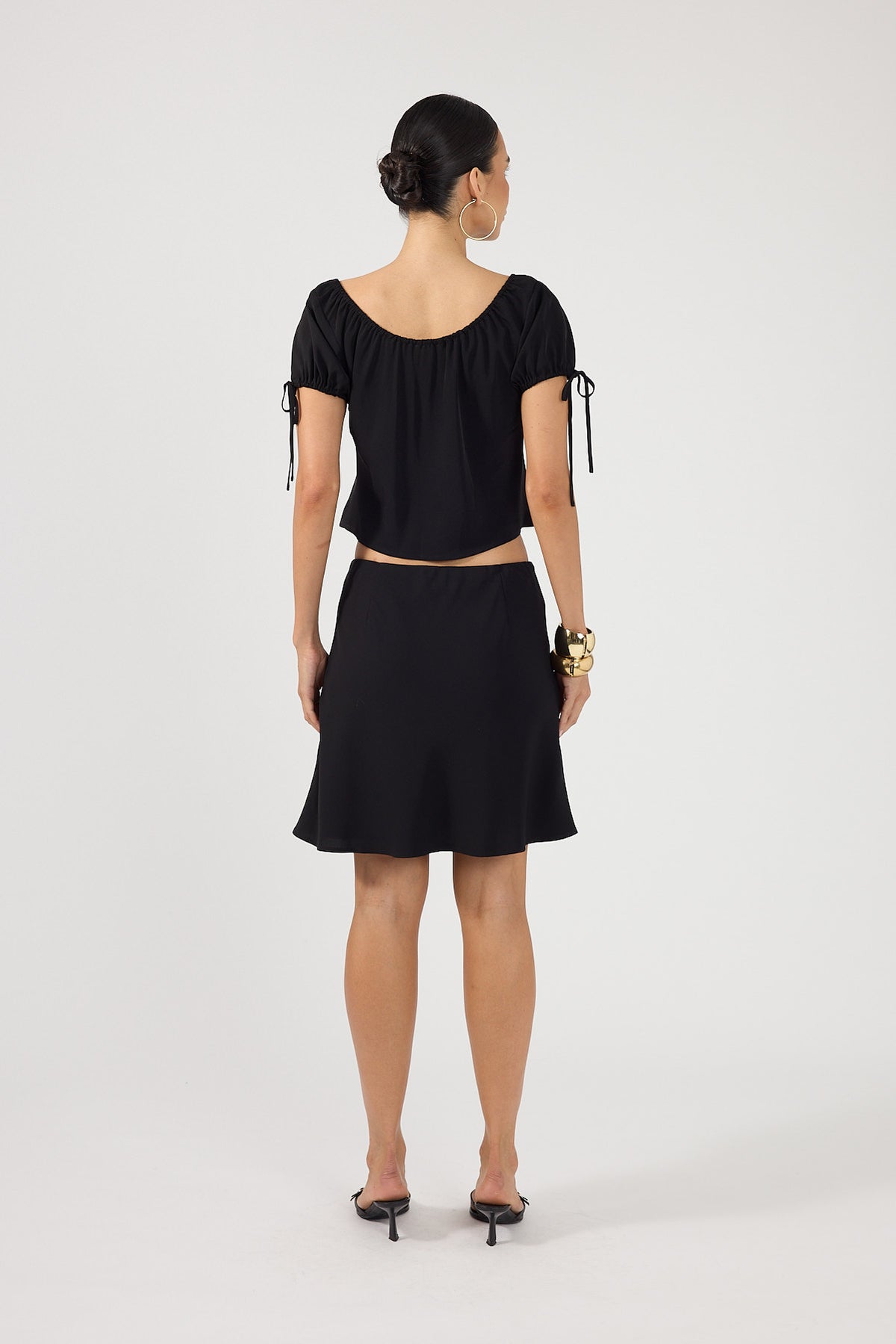 Perfect Stranger Tessa Mini Skirt Black