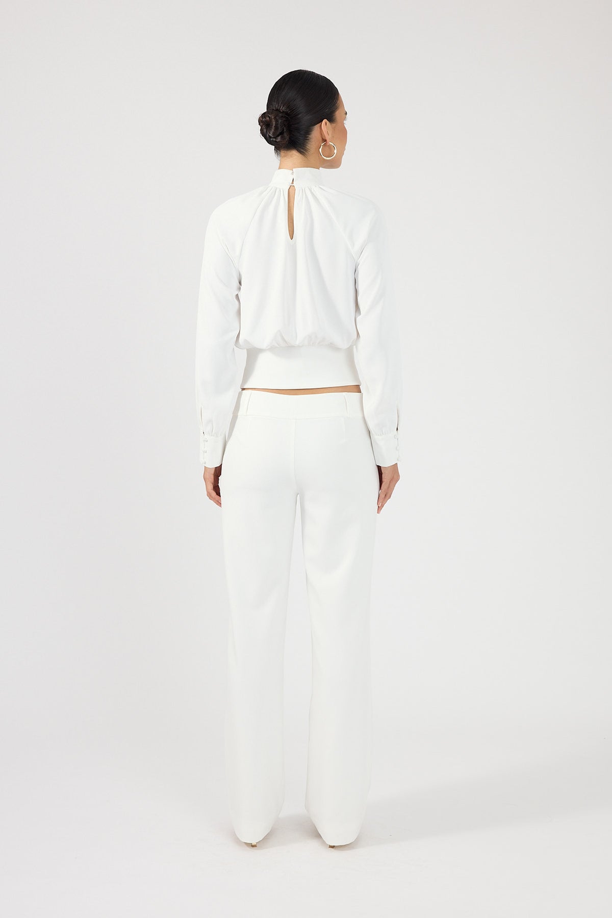 Perfect Stranger Tala Mid Rise Pant White