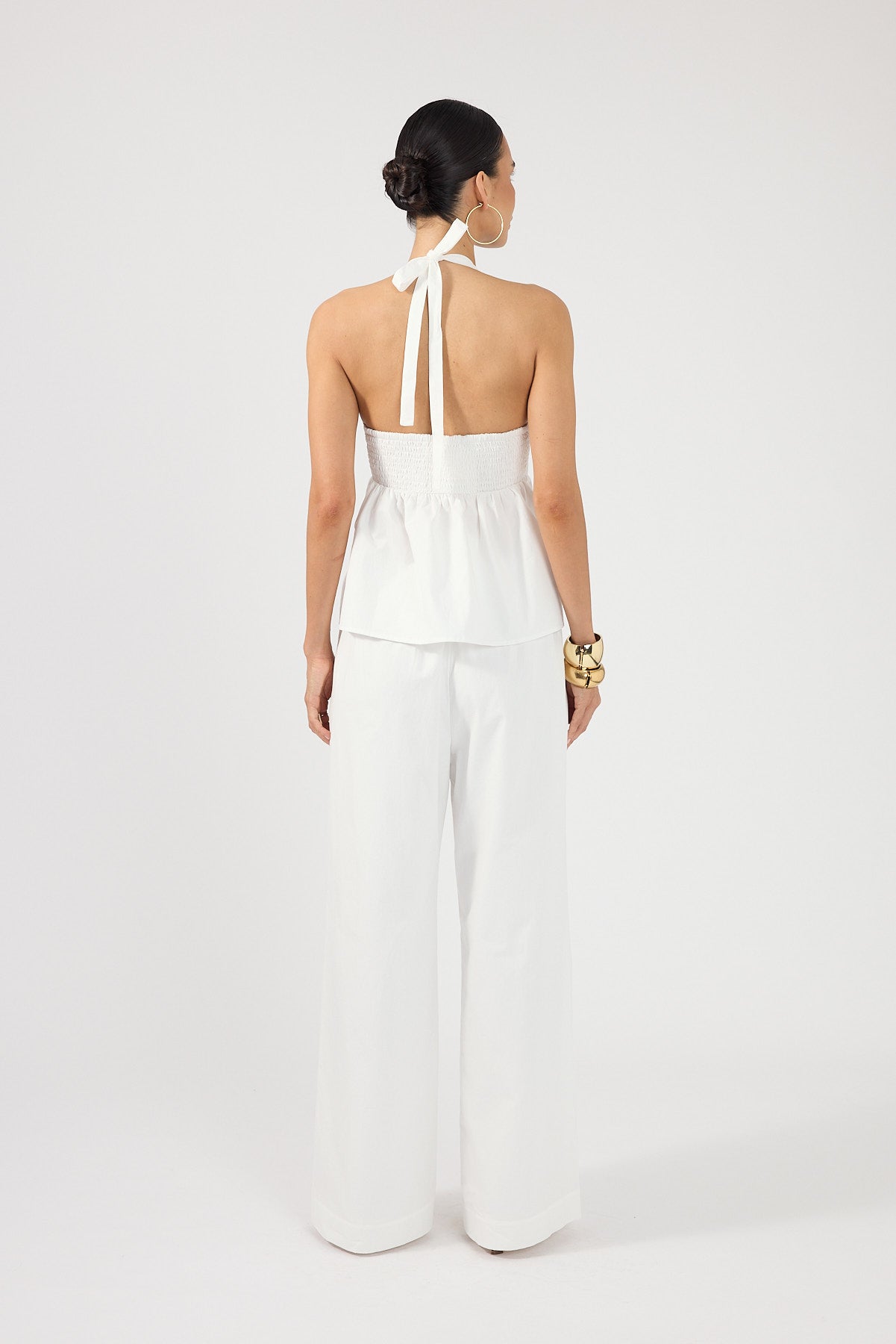 Perfect Stranger Zola Halter Top White