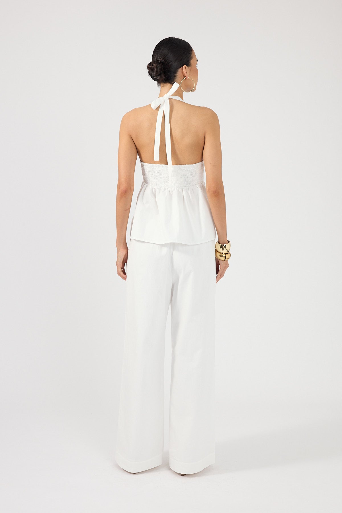 Perfect Stranger Zola Cotton Pant White