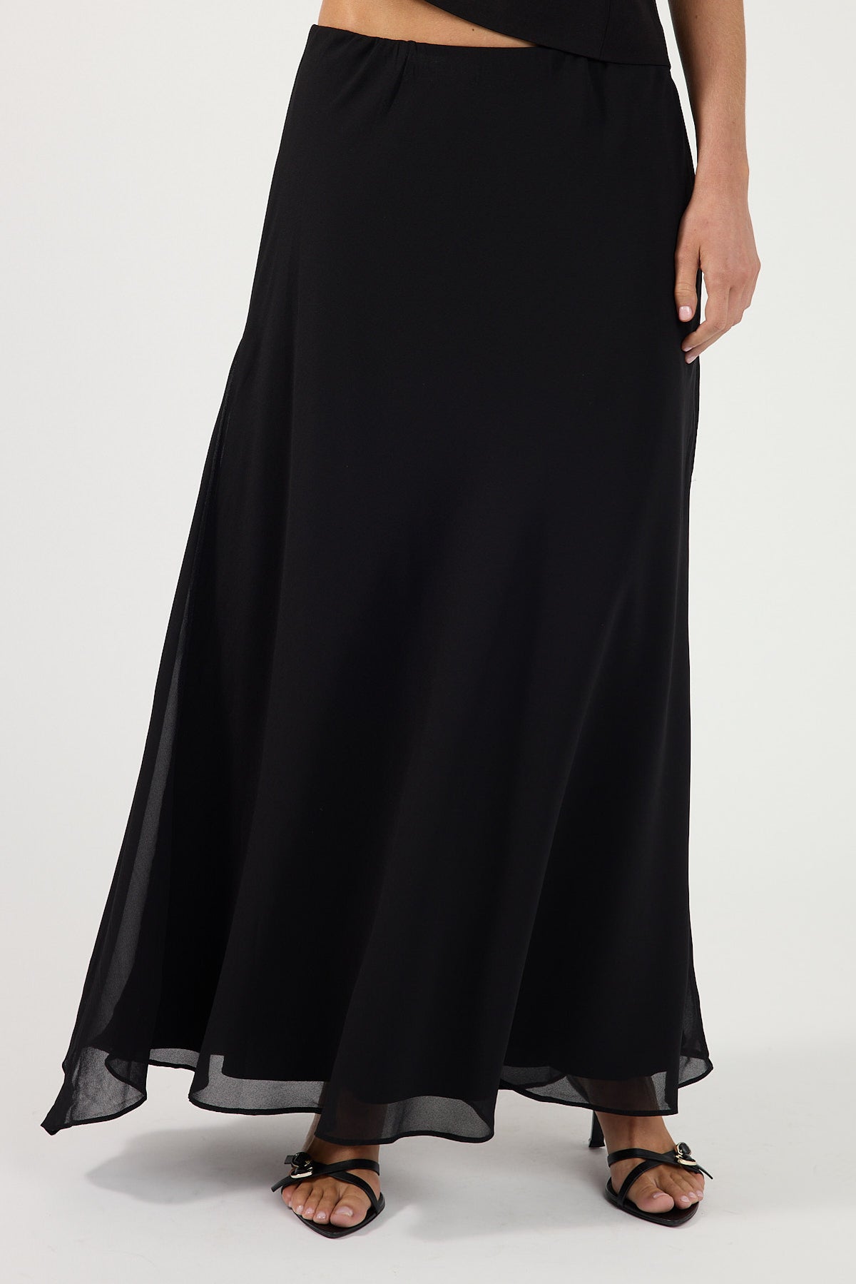 Perfect Stranger Effie Maxi Skirt Black